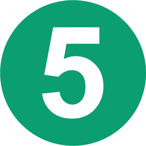 Step five receive application results or documents